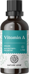 Nature Love Vitamin A Tropfen ohne Zusatzstoffe 50 ml – Bild 1 von 2