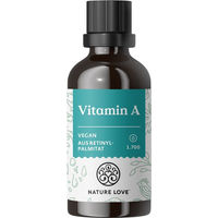 Produktbild von Nature Love Vitamin A Tropfen ohne Zusatzstoffe 50 ml