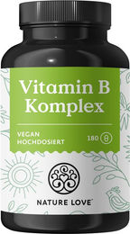 Nature Love Vitamin B Komplex Vegan 180 Kapseln – Bild 1 von 2