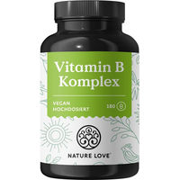 Produktbild von Nature Love Vitamin B Komplex Vegan 180 Kapseln