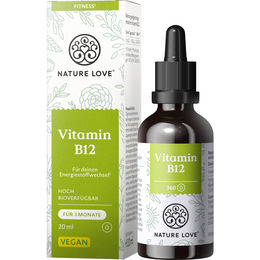 Nature Love Vitamin B12 Tropfen für Unisex – Bild 1 von 2