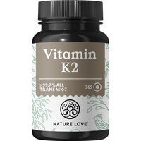 Produktbild von Nature Love Vitamin K2 MK-7 Tabletten vegan 365 Stück