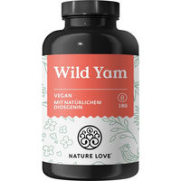 Produktbild von Nature Love Wild Yam Kapseln vegan mit 880 mg Extrakt und 176 mg Diosgenin 180 Stück
