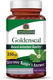 Nature's Answer Gelbwurzel 550 mg Kapseln vegetarisch – Bild 1 von 1