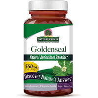 Produktbild von Nature's Answer Gelbwurzel 550 mg Kapseln vegetarisch