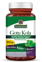 Nature's Answer Gotu Kola vegetarische Kapseln 90 Stück – Bild 1 von 1