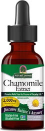 Nature's Answer Kamille Flüssigextrakt alkoholfrei und glutenfrei 30 ml – Bild 1 von 2