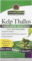 Nature's Answer Kelp-Thallus Braunalge Kapseln – Bild 1 von 1
