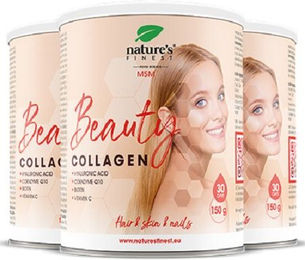 Nature's Finest Beauty Collagen mit Hyaluronsäure und Coenzym Q10 Pulver 150 g – Bild 1 von 1