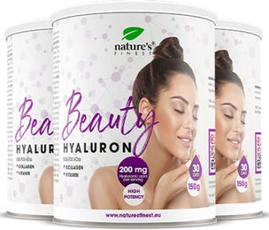 Nature's Finest Beauty Hyaluron Pulver mit Hyaluronsäure und Kollagen – Bild 1 von 2