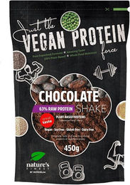Nature's Finest Chocolate 63% Protein Shake Mehrkomponenten Proteinshake Schokolade Vegan Pulver 450 g – Bild 1 von 1