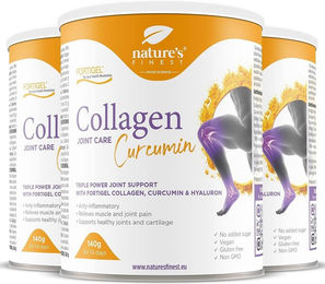Nature's Finest Curcumin JointCare Pulver mit Kurkumin, Hyaluronsäure und Kollagen – Bild 1 von 2