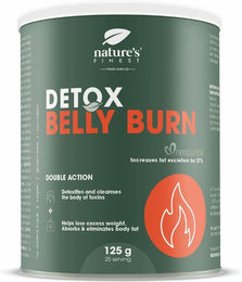 Nature's Finest Detox Belly Burn Trinkpulver mit Chlorella vegan vegetarisch 125 g – Bild 1 von 5