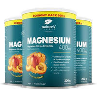 Produktbild von Nature's Finest Magnesium Citrat Pulver 400 mg Economy Pack