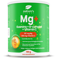 Produktbild von Nature's Finest Magnesium Guarana B-Komplex Vitamin C Pulver zuckerfrei