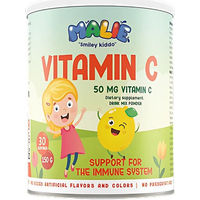 Produktbild von Nature's Finest MALIE Vitamin C Pulver 450 mg zuckerfrei ohne Zusatzstoffe für Kinder