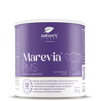 Produktbild von Nature's Finest Marevia PMS Pulver mit Ashwagandha, B-Komplex und Folsäure 130 g