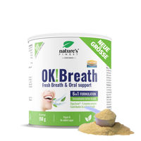 Produktbild von Nature's Finest OK!Breath Multi-Enzym-Komplex Trinkpulver vegan und zuckerfrei 150 g
