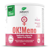 Produktbild von Nature's Finest OK!Meno Trinkpulver vegan und zuckerfrei 150 g