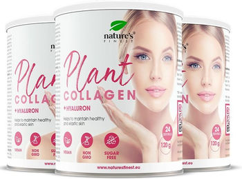 Nature's Finest Pflanzlicher Kollagen Booster mit Hyaluronsäure und Biotin Vegan Pulver – Bild 1 von 1