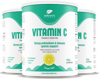 Nature's Finest Vitamin C 375 Ascorbinsäure Pulver für Sportler – Bild 1 von 1