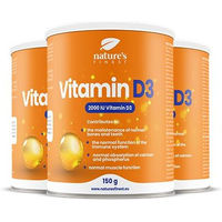 Produktbild von Nature's Finest Vitamin D3 Pulver 2000 IE zuckerfrei und ohne Zusatzstoffe