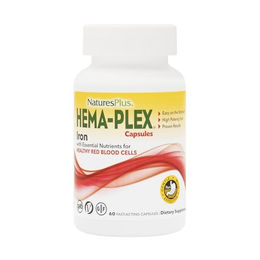 Nature's Plus Hema-Plex Vegetarische Kapseln 60 Stück – Bild 1 von 3