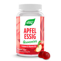 Produktbild von Nature's Way Apfelessig Gummies mit Folsäure und Vitamin B12 vegan und glutenfrei
