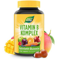 Produktbild von Nature's Way B-Komplex Multivitamin Gummis für Sportler vegetarisch glutenfrei und laktosefrei 60 Stück