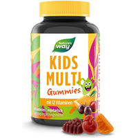 Produktbild von Nature's Way Kids Multi Gummies Multivitamin für Kinder vegetarisch glutenfrei und laktosefrei 60 Stück