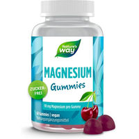 Produktbild von Nature's Way Magnesium Citrat Gummis zuckerfrei für Erwachsene Kinder und Sportler