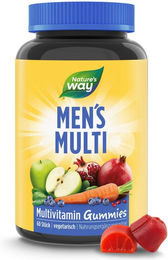 Nature's Way Men's Multi Gummies Multivitamin für Männer mit 15 Vitaminen und Mineralstoffen vegetarisch glutenfrei laktosefrei 60 Stück – Bild 1 von 4