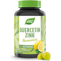 Produktbild von Nature's Way Quercetin Zink Gummis Zitronen-Geschmack vegetarisch 60 Stück