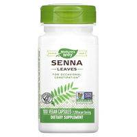 Produktbild von Nature's Way Sennesblätter 450 mg vegane Kapseln 100 Stück glutenfrei und ohne Zusatzstoffe