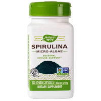 Produktbild von Nature's Way Spirulina Mikroalgen 380 mg Vegan 100 Kapseln