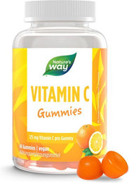 Nature's Way Vitamin C Gummis 125 mg vegan glutenfrei laktosefrei ohne Gelatine 60 Stück – Bild 1 von 3