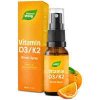 Produktbild von Nature's Way Vitamin D3/K2 Spray 1000 I.E. vegan und zuckerfrei für Erwachsene und Kinder