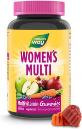 Nature's Way Women's Multi Gummies Multivitamin für Frauen mit 15 Vitaminen und Mineralstoffen vegetarisch glutenfrei laktosefrei 60 Stück – Bild 1 von 4