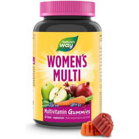 Produktbild von Nature's Way Women's Multi Gummies Multivitamin für Frauen mit 15 Vitaminen und Mineralstoffen vegetarisch glutenfrei laktosefrei 60 Stück