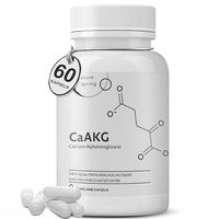 Produktbild von Nature spring CaAKG Calcium-Alphaketoglutarat 30 mg Kapseln vegan pflanzlicher Ursprung ohne Zusatzstoffe für Erwachsene 60 Stück