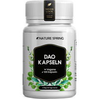 Produktbild von Nature spring DAO Diaminoxidase Kapseln vegan und glutenfrei, 120 Kapseln