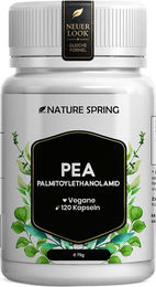 Nature spring PEA Kapseln Palmitoylethanolamid vegan vegetarisch 120 Stück – Bild 1 von 7