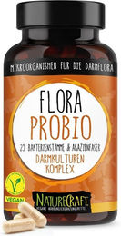 NatureCraft FloraProbio Kulturen-Komplex Vegan Kapseln ohne Zusatzstoffe 60 Stück – Bild 1 von 3