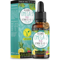 Produktbild von NatureCraft Vegan Algenöl Omega 3 Plus Flüssig