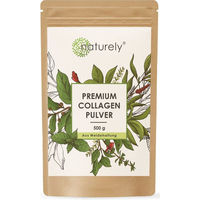 Produktbild von Naturely Kollagen Pulver aus Rind Typ I II III zuckerfrei 500 g