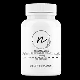NaturePRO Ashwagandha Extrakt 5% Vitanolide 300 mg 100 Kapseln – Bild 1 von 1