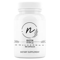 Produktbild von NaturePRO Biotin 10000 mcg Kapseln ohne Zusatzstoffe 180 Stück