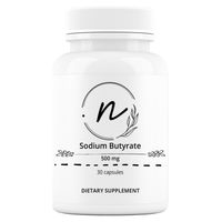 Produktbild von NaturePro Natriumbutyrat 500 mg vegane magensaftresistente Kapseln