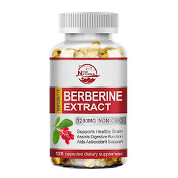 Natures Live Berberine Extract 1200 mg Kapseln 120 Stück – Bild 1 von 3