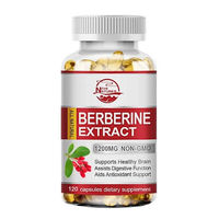 Produktbild von Natures Live Berberine Extract 1200 mg Kapseln 120 Stück